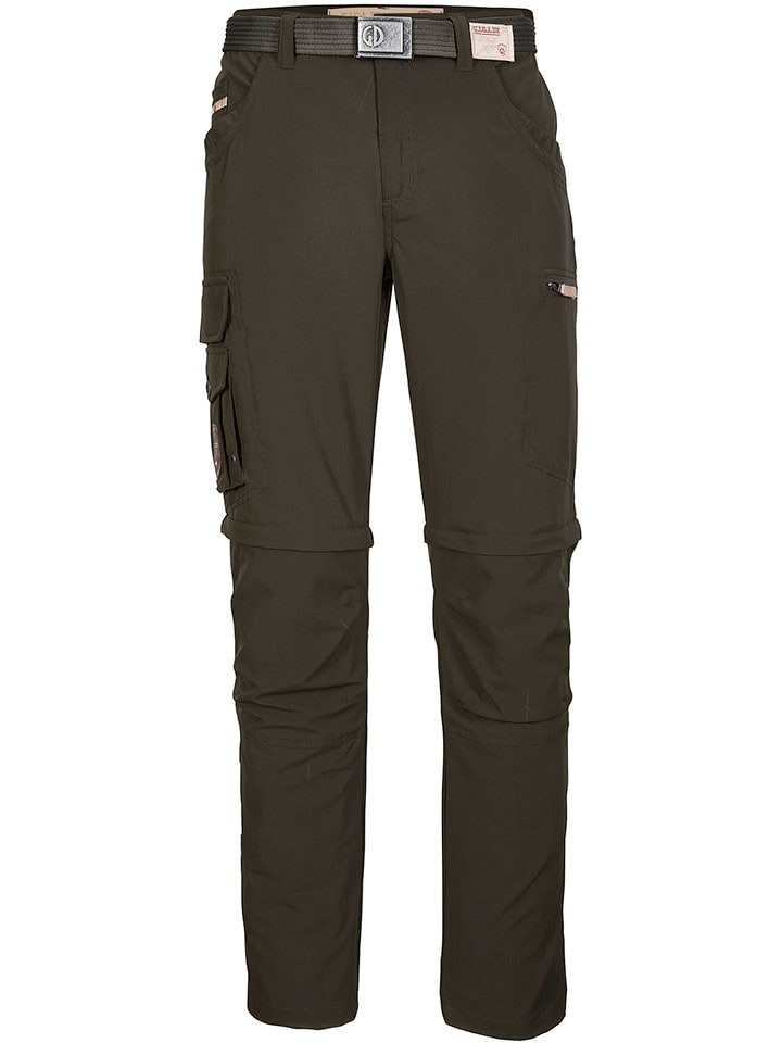 Killtec Spodnie funkcyjne Zipp-Off w kolorze khaki rozmiar: 56