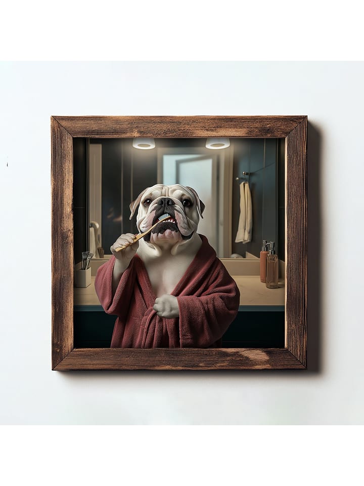 Wallity Druk artystyczny w ramce - 16 x 16 cm rozmiar: onesize