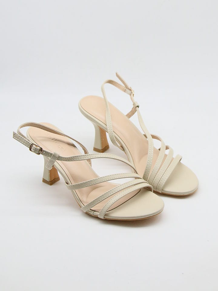 Bellucci Sandały w kolorze beżowym rozmiar: 36