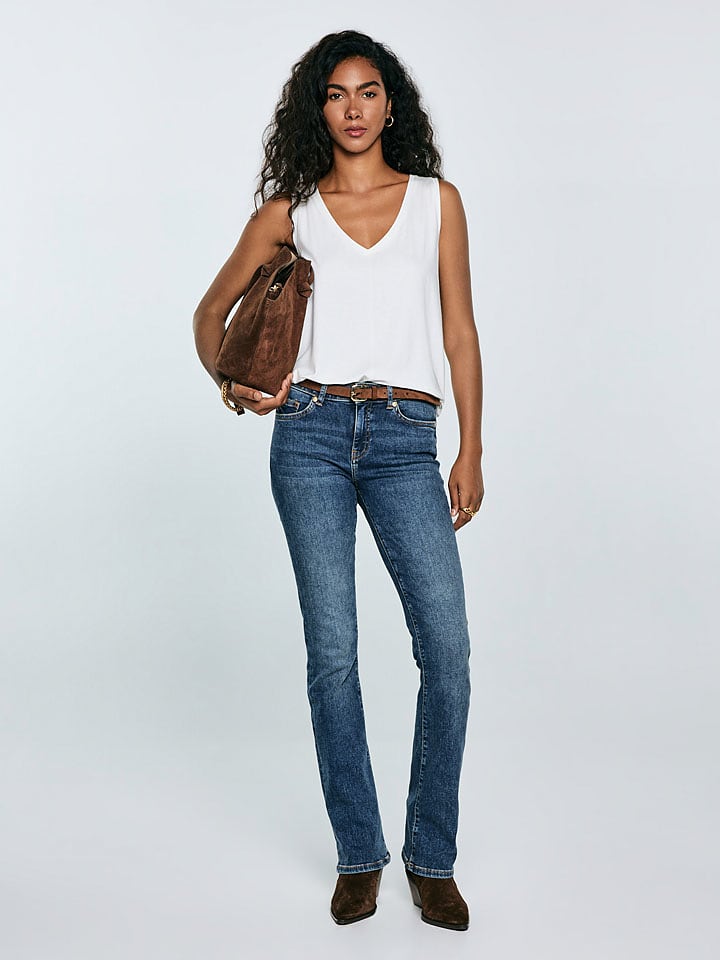 BIG STAR Top "Pistima" w kolorze białym rozmiar: XS