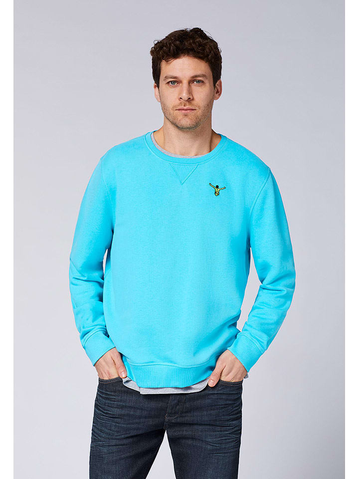 Chiemsee Bluza w kolorze niebieskim rozmiar: L