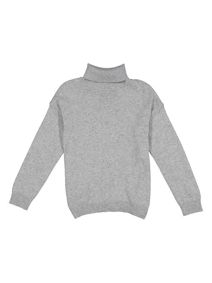 Benetton Sweter w kolorze szarym rozmiar: 130