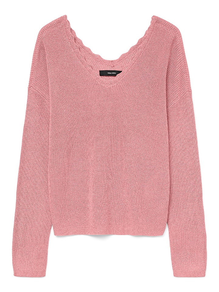 Vero Moda Sweter w kolorze jasnoróżowym rozmiar: XL