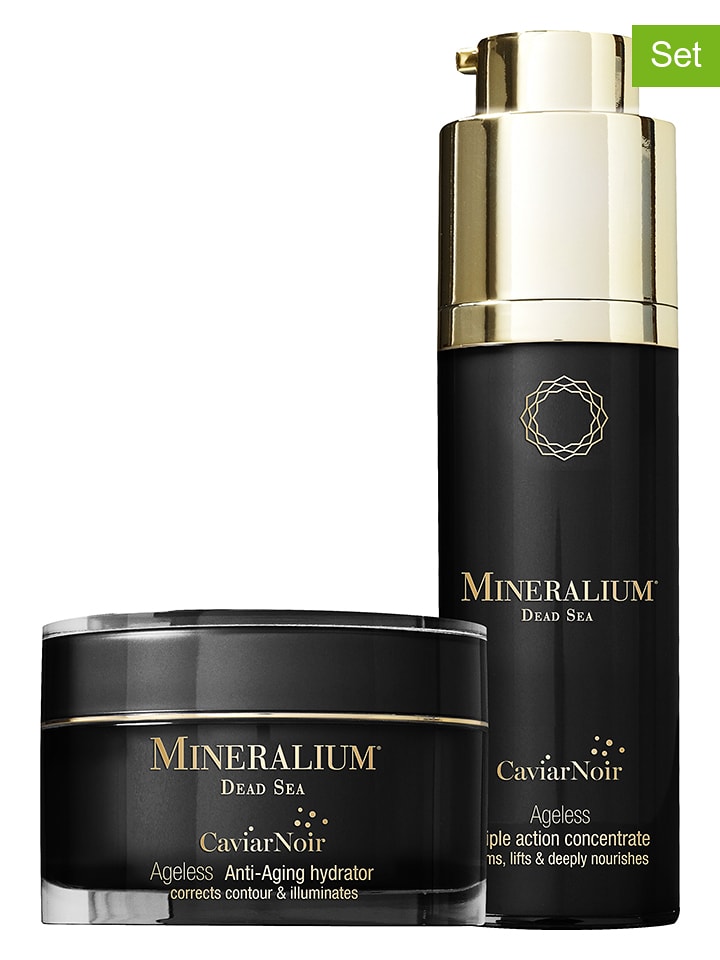 Mineralium 2-częściowy zestaw "Caviar Noir" rozmiar: onesize