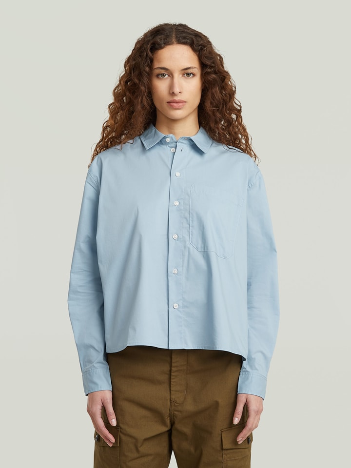 G-Star Bluzka w kolorze błękitnym rozmiar: M