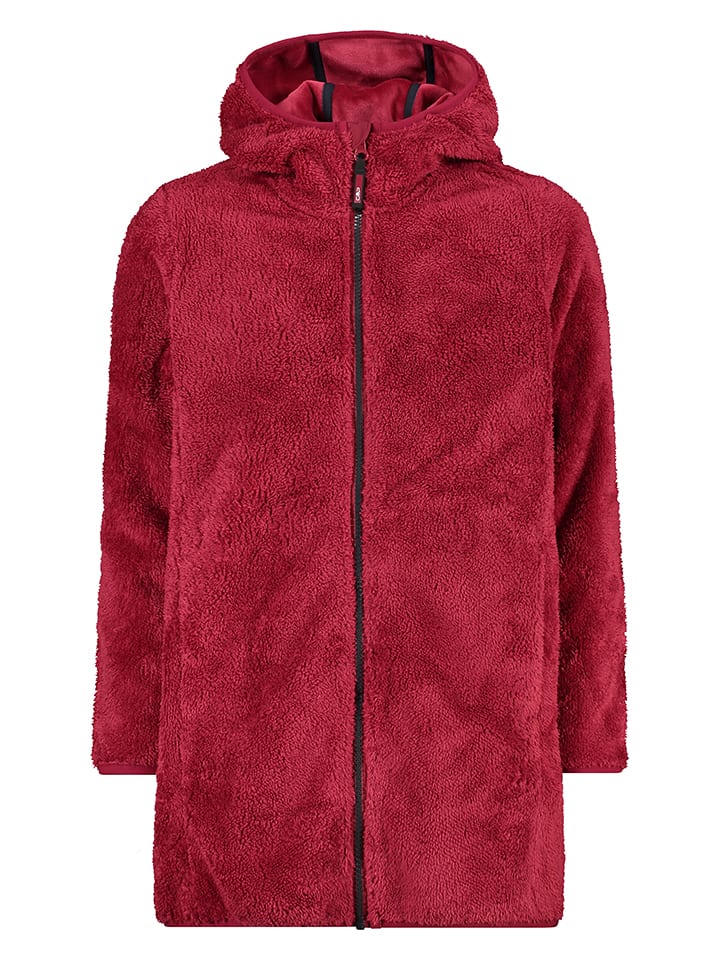 CMP Parka pluszowa w kolorze czerwonym rozmiar: 164
