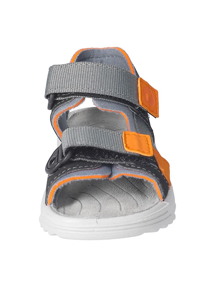 Ricosta Sandały "Tarek" w kolorze czarno-szarym rozmiar: 35