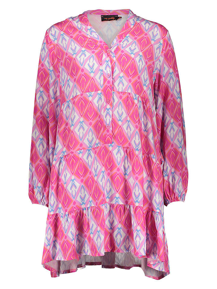 miss goodlife Sukienka w kolorze różowo-błękitnym rozmiar: XS