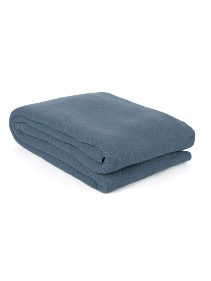 Yellow Pled w kolorze niebieskim rozmiar: 180x260 cm