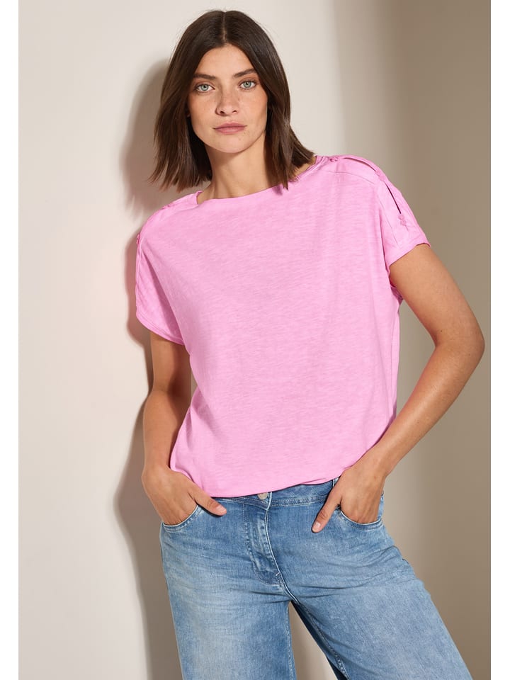 Cecil Koszulka w kolorze różowym rozmiar: M