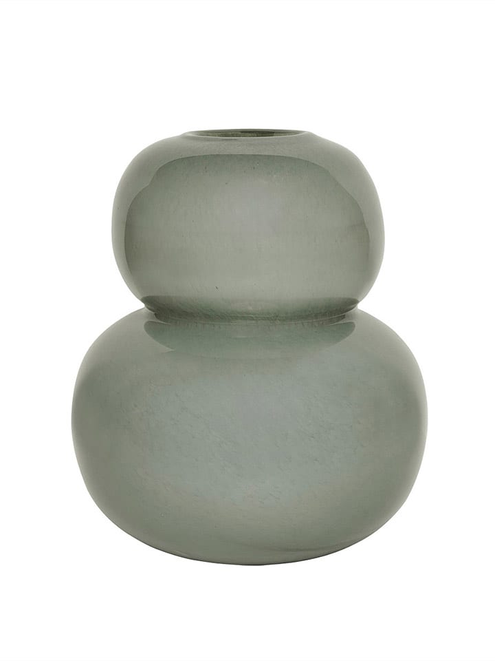 OYOY living design Wazon "Lasi" w kolorze zielonym - wys. 30 x Ø 25,5 cm rozmiar: onesize