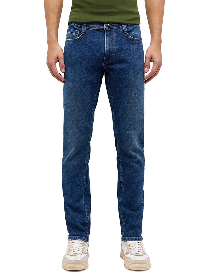 Mustang Dżinsy "Oregon" - Slim fit - w kolorze niebieskim rozmiar: W40/L40