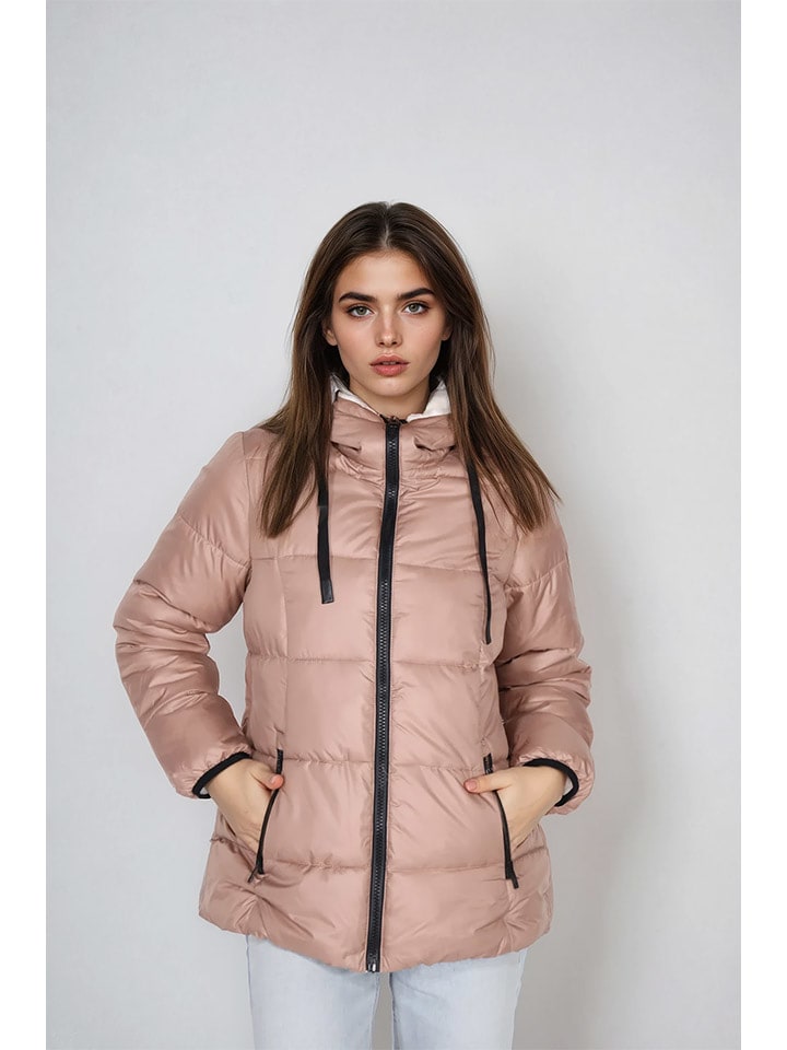 Steve Madden Kurtka zimowa w kolorze jasnoróżowym rozmiar: L