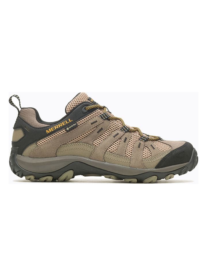 Merrell Skórzane botki turystyczne "Alverstone 2 GTX" w kolorze jasnobrązowym rozmiar: 41