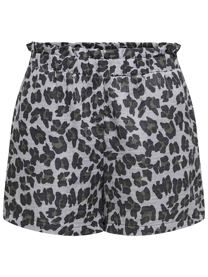 JDY Szorty w kolorze srebrno-czarnym rozmiar: S