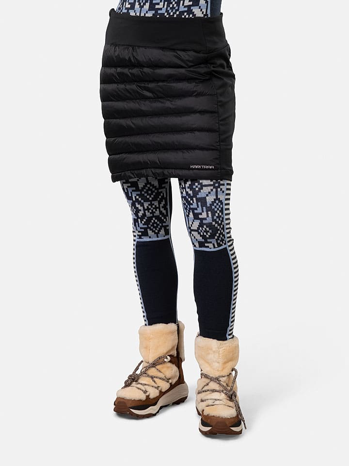 KARI TRAA Spódnica puchowa "Emilie" w kolorze czarnym rozmiar: M