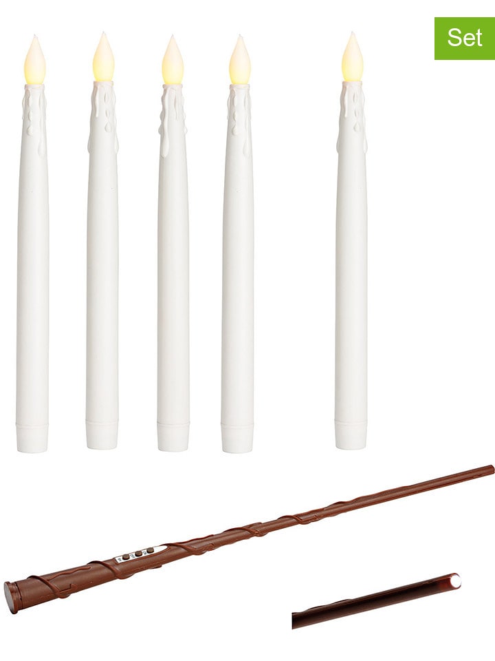 G. Wurm 6-częściowy zestaw świec LED z magiczną różdżką rozmiar: onesize