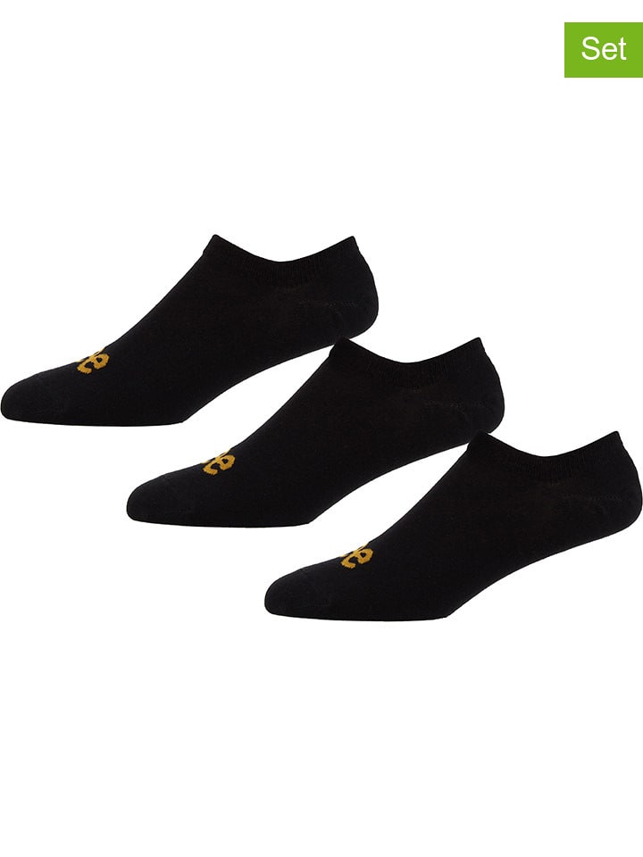 LEE Underwear Skarpety (3 pary) "Ash" w kolorze czarnym rozmiar: 40-42
