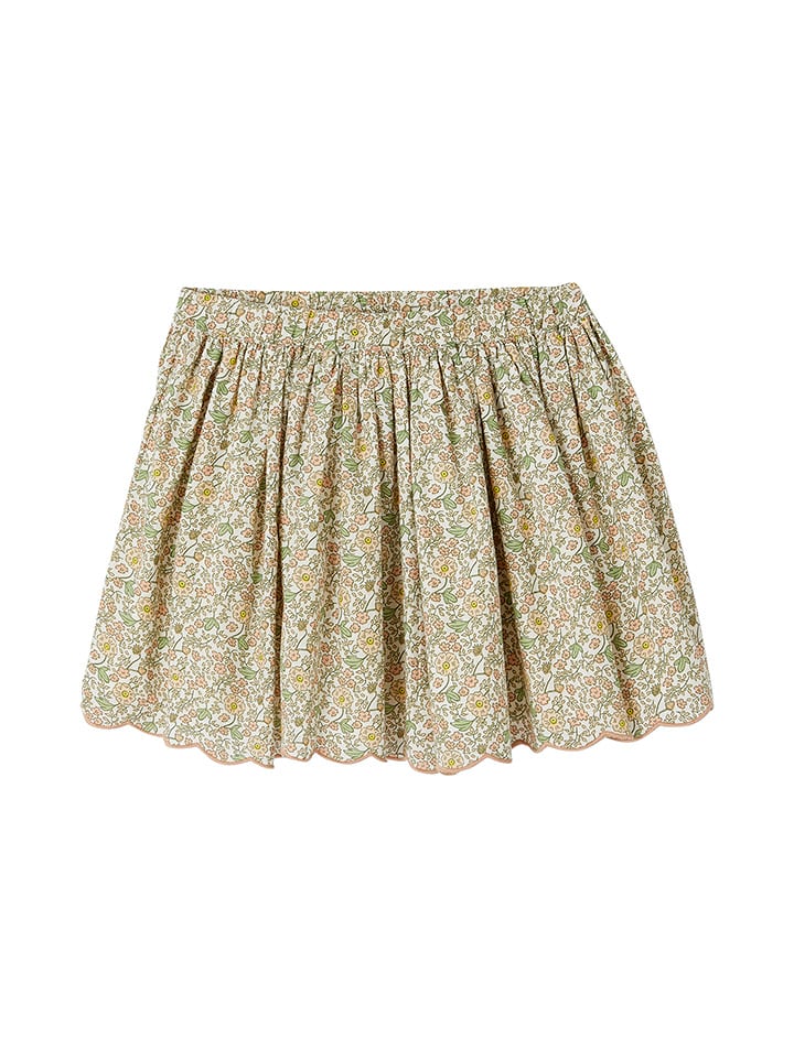 vertbaudet Spódnica w kolorze kremowo-jasnozielonym rozmiar: 152