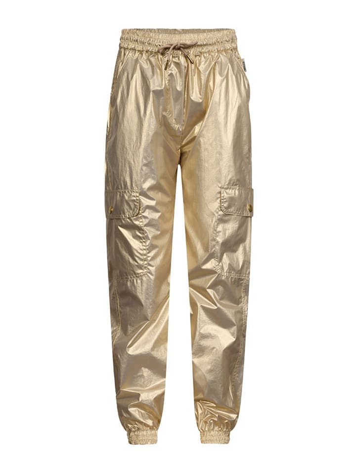 Retour Bojówki "Wanda" w kolorze złotym rozmiar: 134/140