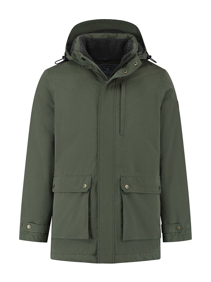 MGO leisure wear Kurtka przejściowa "Mason" w kolorze khaki rozmiar: XL