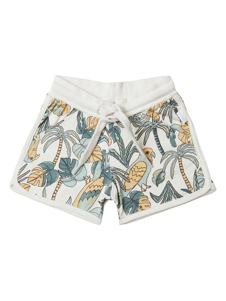 Noppies Szorty dresowe "Brushy Creek" w kolorze białym rozmiar: 62