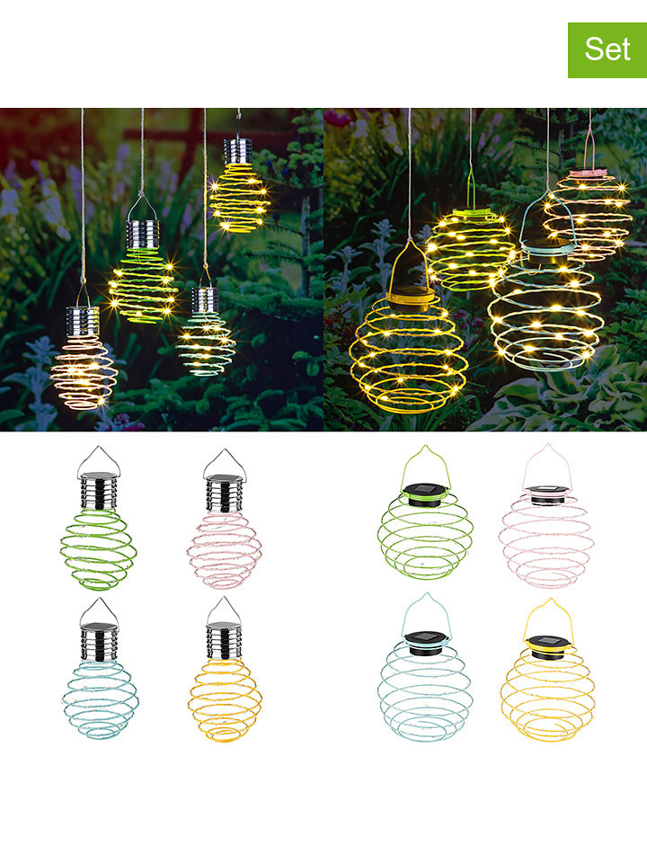 Garden Hero Solarne lampy sufitowe LED (8 szt.) w różnych kolorach rozmiar: onesize