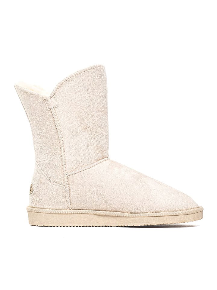 Blackfield Botki zimowe "Ocean" w kolorze kremowym rozmiar: 40