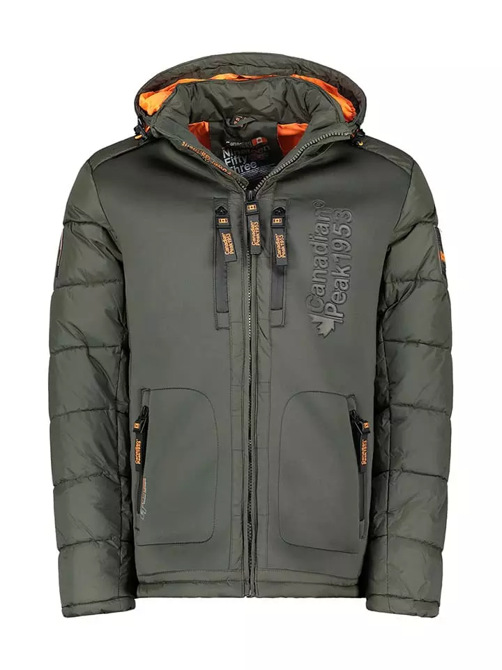 Canadian Peak Kurtka zimowa "Beachweak" w kolorze khaki rozmiar: 164