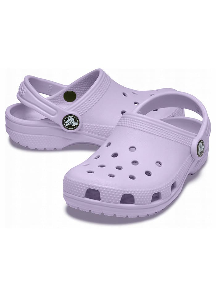 Crocs Chodaki "Classic" w kolorze fioletowym rozmiar: 32/33