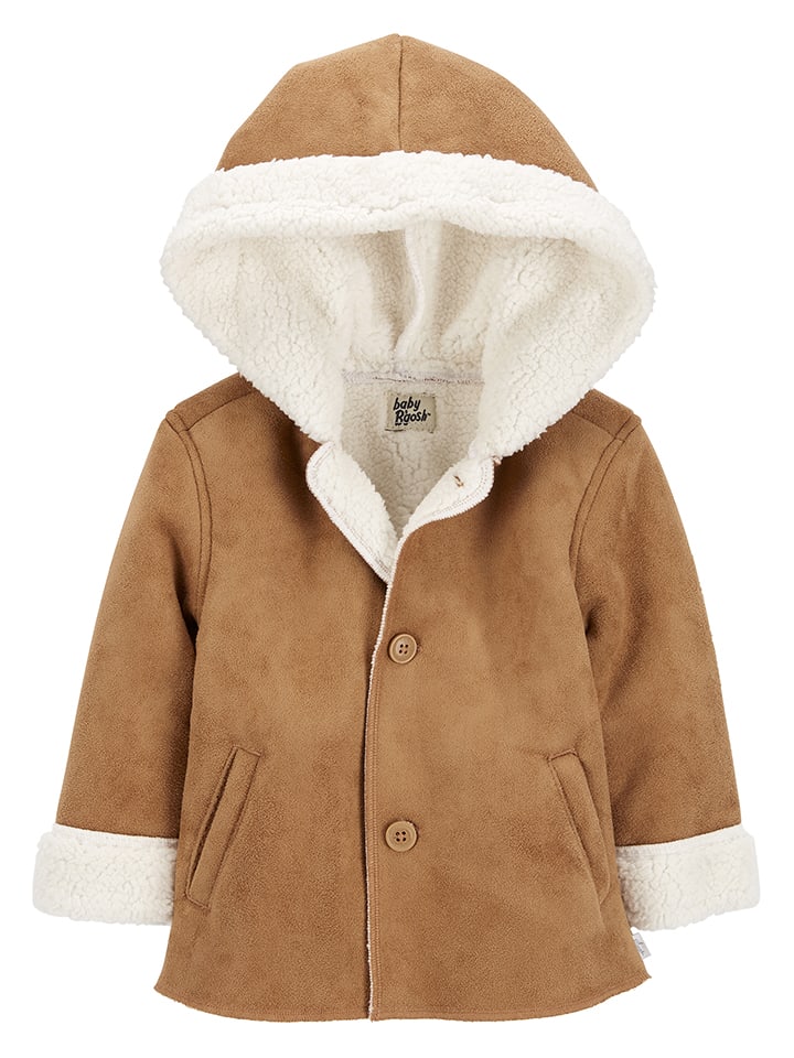 OshKosh Kurtka przejściowa w kolorze jasnobrązowym rozmiar: 80