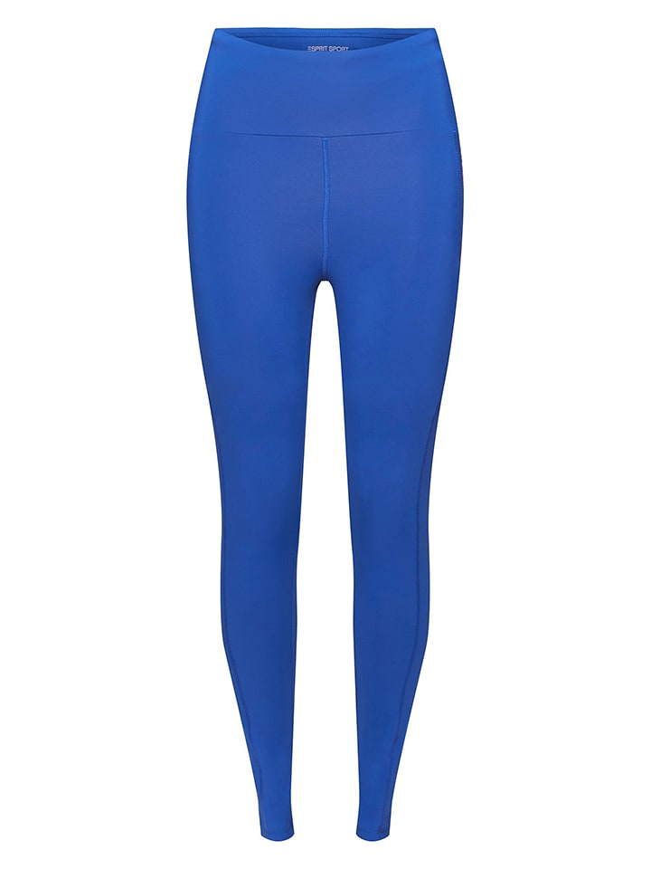 ESPRIT Legginsy funkcyjne w kolorze niebieskim rozmiar: XS