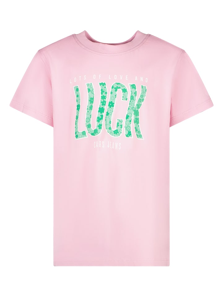 Cars Koszulka w kolorze jasnoróżowym rozmiar: 140