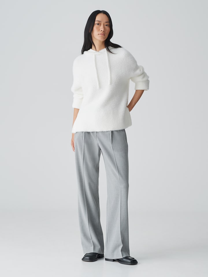 OPUS Sweter w kolorze białym rozmiar: 36