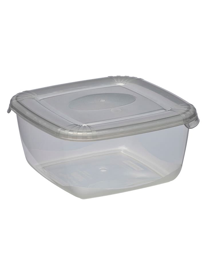 Plast Team Pojemnik w kolorze szarym - 11,4 x 5,6 x 11,4 cm rozmiar: onesize