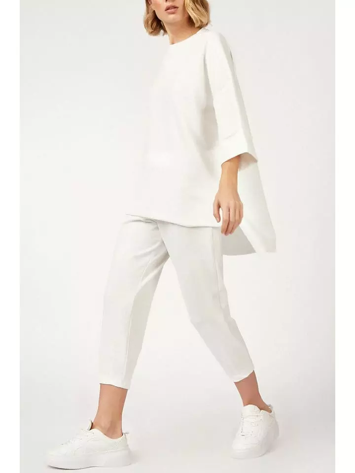 Milan Kiss 2-częściowy zestaw w kolorze kremowym rozmiar: L