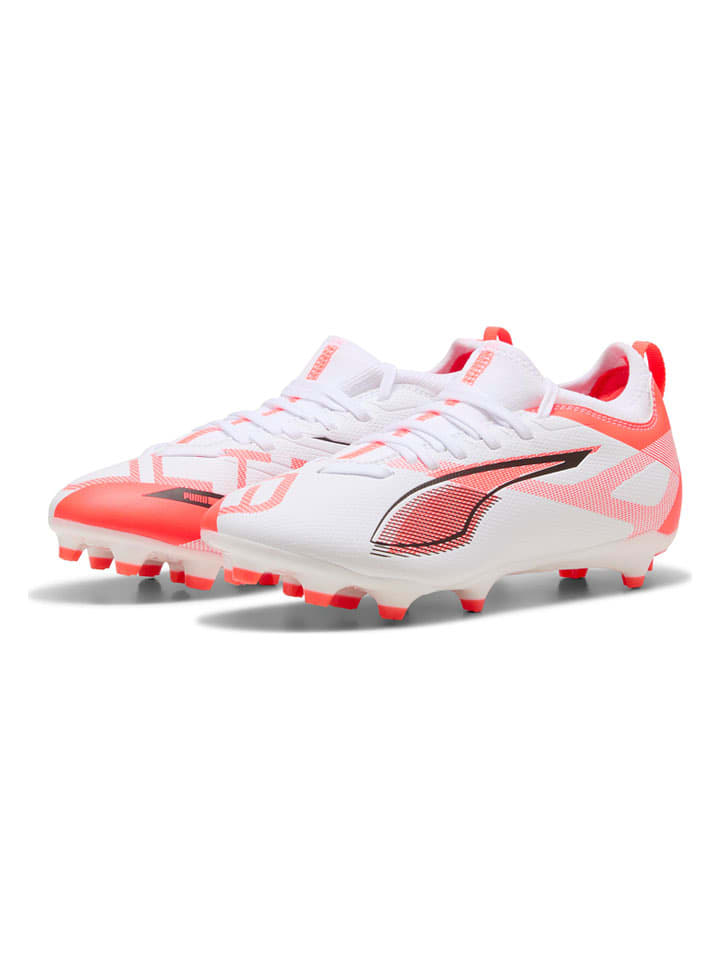 Puma Korki "ULTRA 5 MATCH FG/AG" w kolorze biało-czerwonym rozmiar: 38