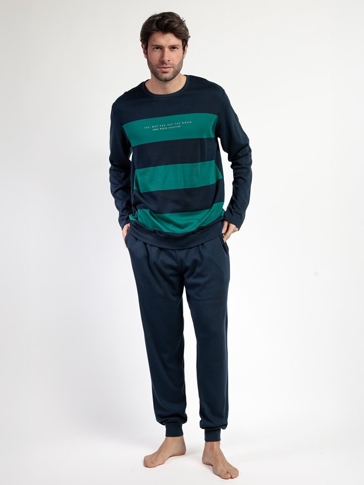 admas Piżama w kolorze granatowym rozmiar: S