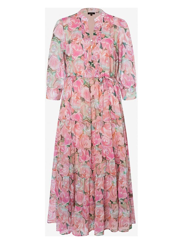 More & More Sukienka w kolorze jasnoróżowo-zielonym rozmiar: 36