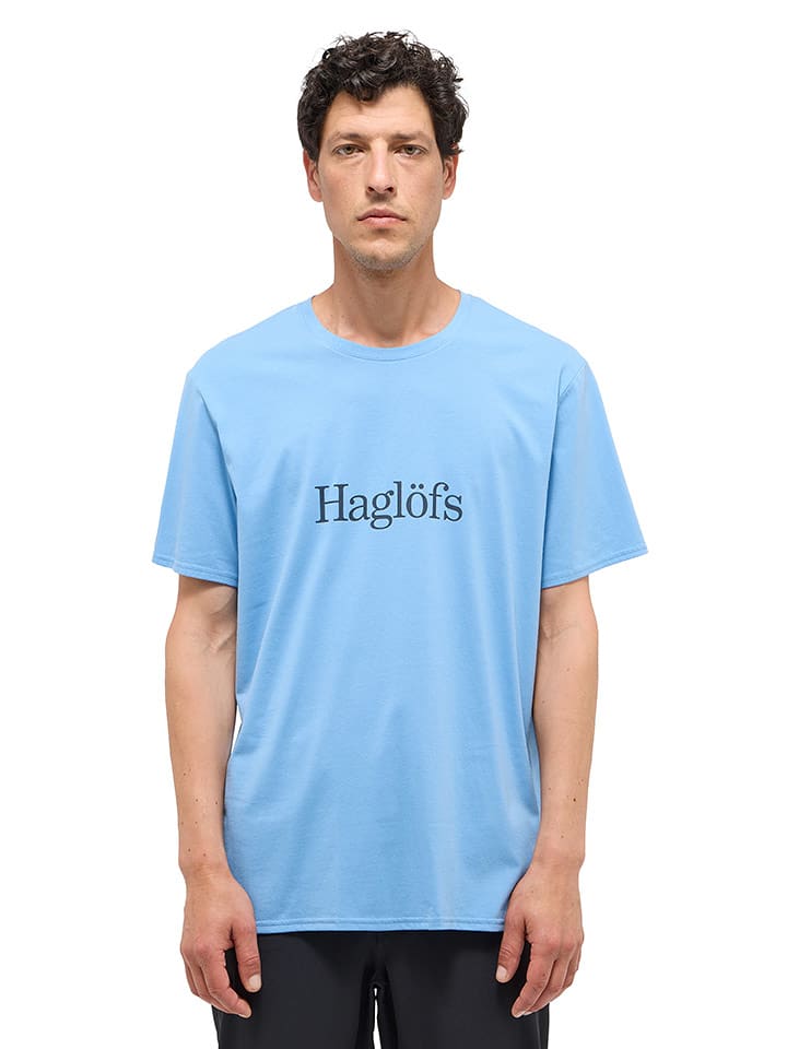 Haglöfs Koszulka w kolorze błękitnym rozmiar: M