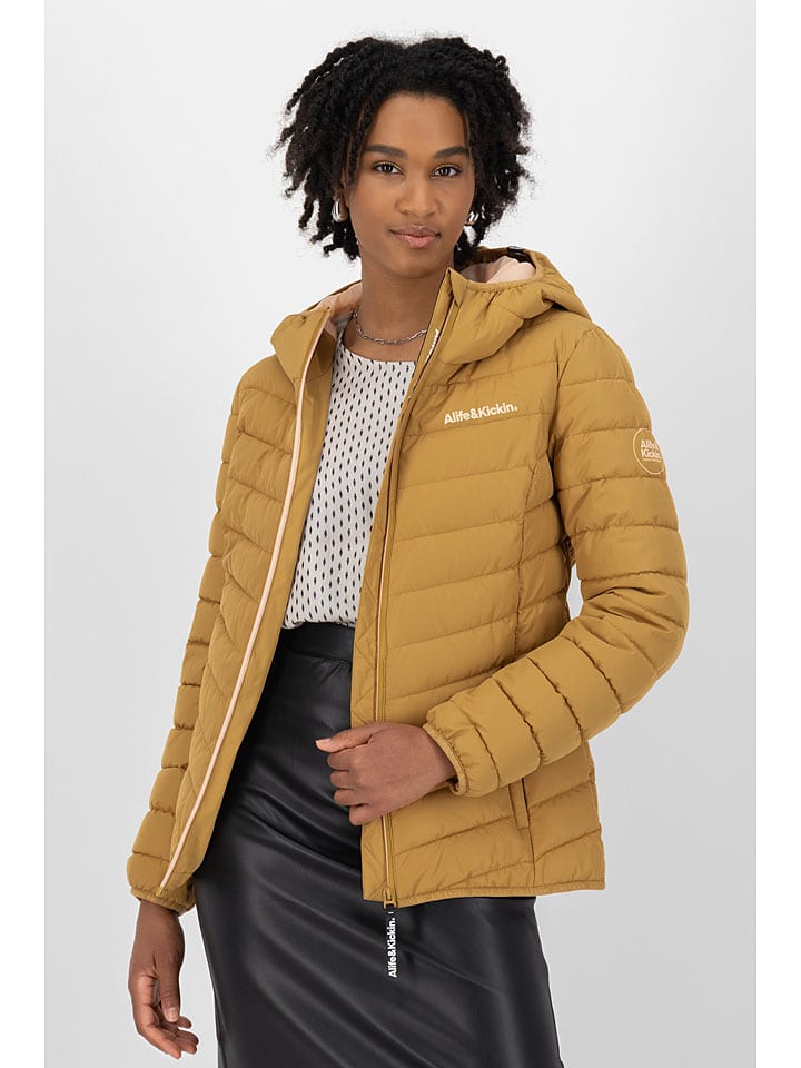 alife and kickin Kurtka zimowa "RabeaAK" w kolorze żółtym rozmiar: M