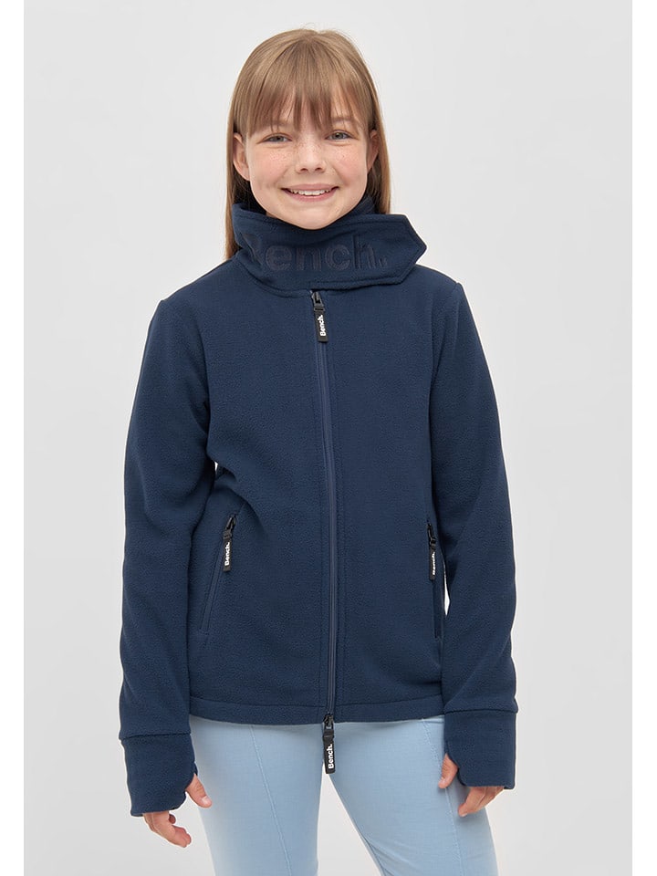 Bench Kurtka polarowa "Funnel" w kolorze granatowym rozmiar: 140