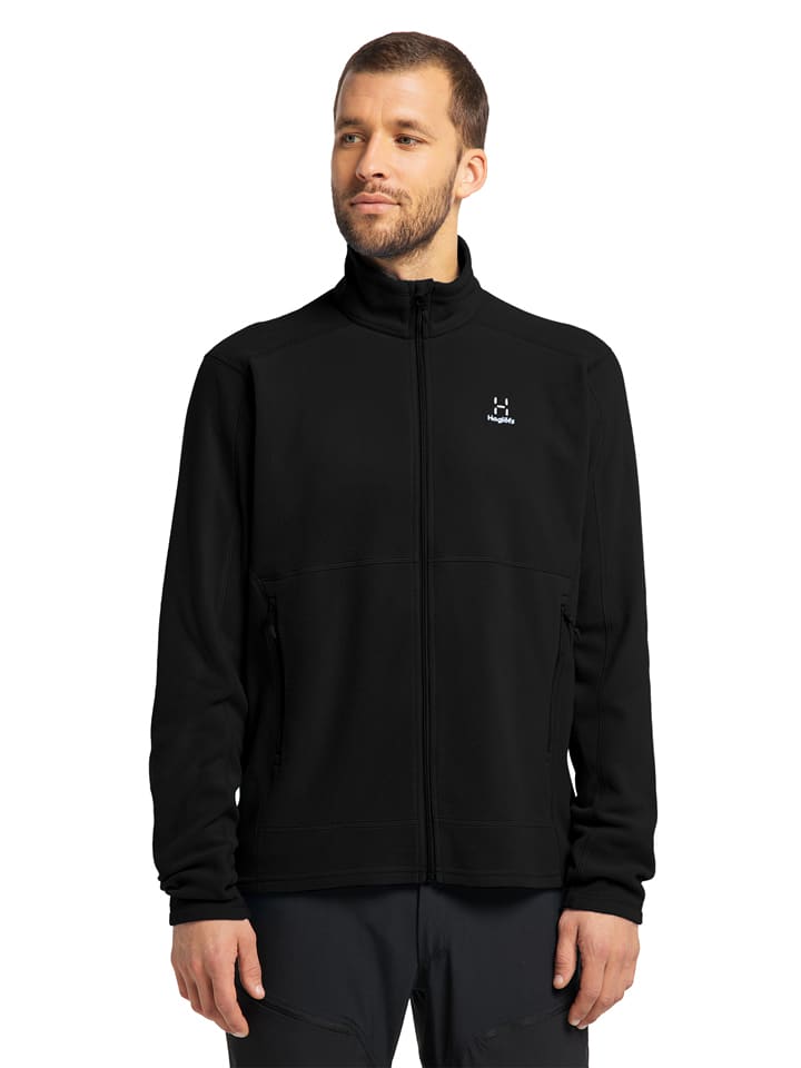 Haglöfs Kurtka polarowa "Buteo" w kolorze czarnym rozmiar: XXL