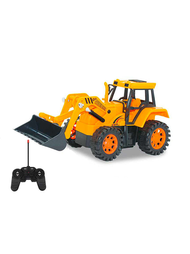 Techkidz Zdalnie sterowana koparka w kolorze pomarańczowym - 3+ rozmiar: onesize
