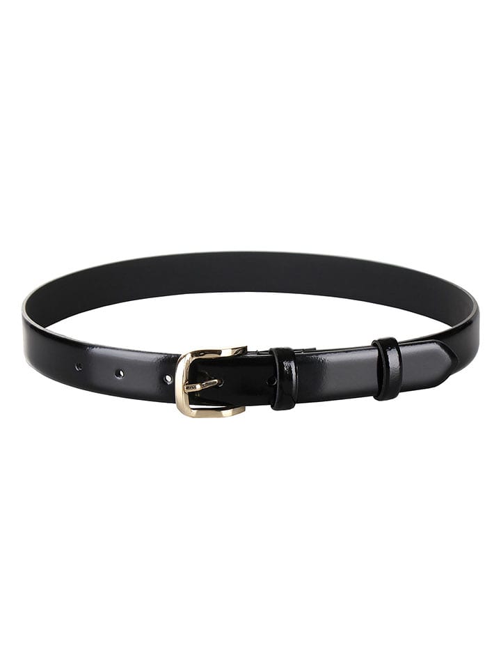 G.O.L.® FINEST COLLECTION Skórzany pasek w kolorze czarnym rozmiar: 65