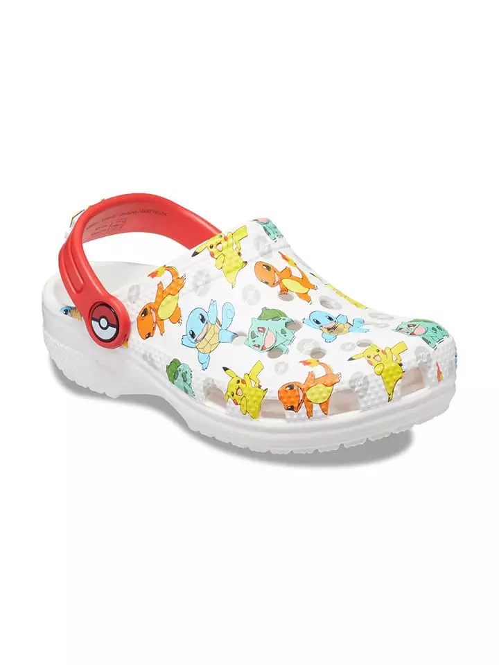 Crocs Chodaki "Classic Pokemon" w kolorze białym ze wzorem rozmiar: 20/21