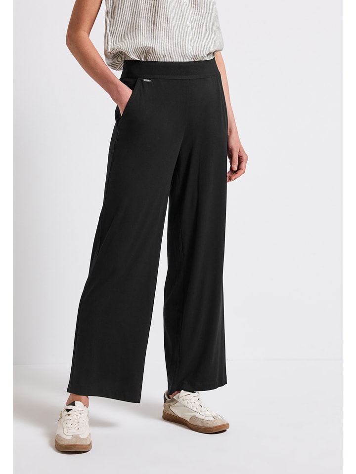 Street One Spodnie w kolorze czarnym rozmiar: W40/L30