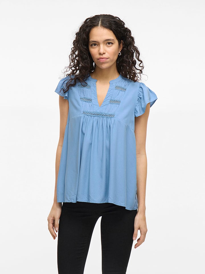 Vila Bluzka w kolorze błękitnym rozmiar: 40