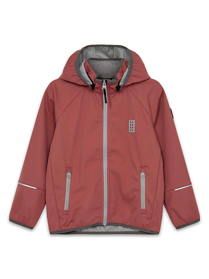 LEGO Kurtka softshellowa w kolorze jasnobrązowym rozmiar: 122