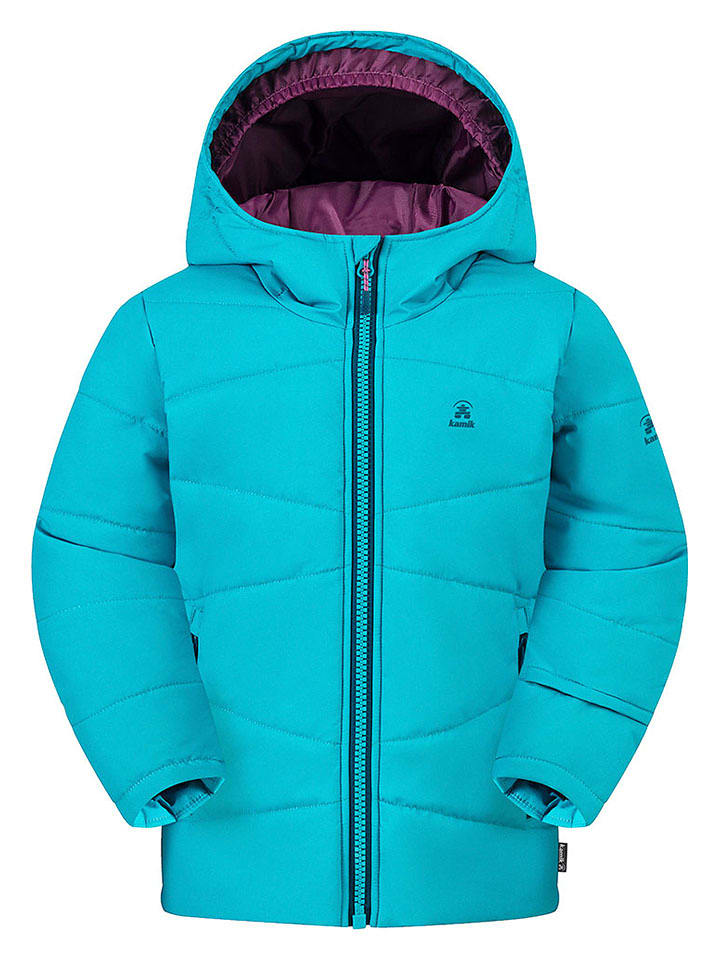 Kamik Kurtka zimowa w kolorze turkusowym rozmiar: 164